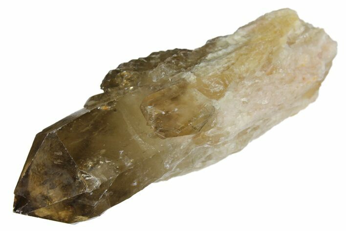 Smoky Citrine Crystal Cluster - Lwena, Congo #157281